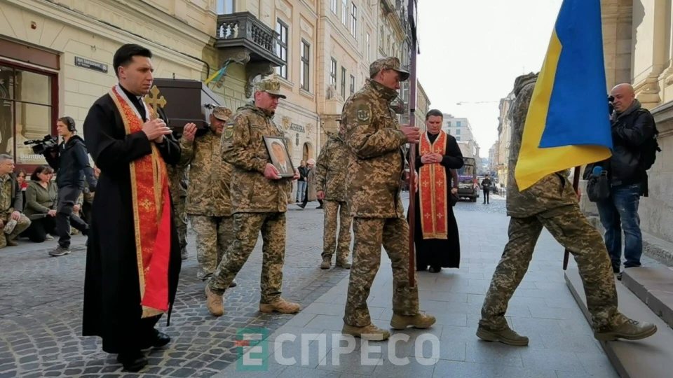 Львів прощається з убитим військовим ТЦК Олегом Авдєєвим