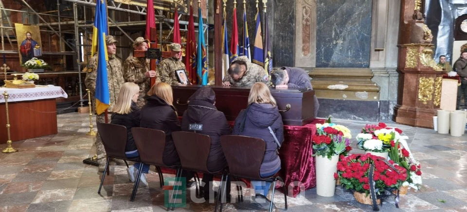 Львів прощається з убитим військовим ТЦК Олегом Авдєєвим