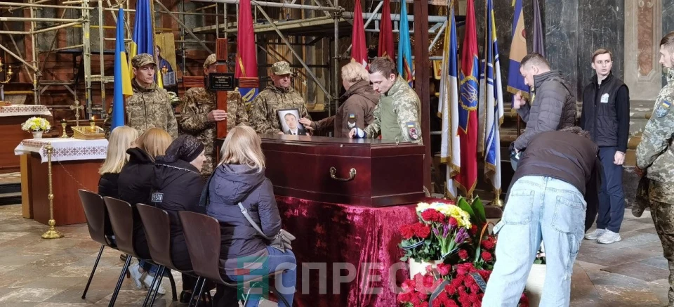 Львів прощається з убитим військовим ТЦК Олегом Авдєєвим