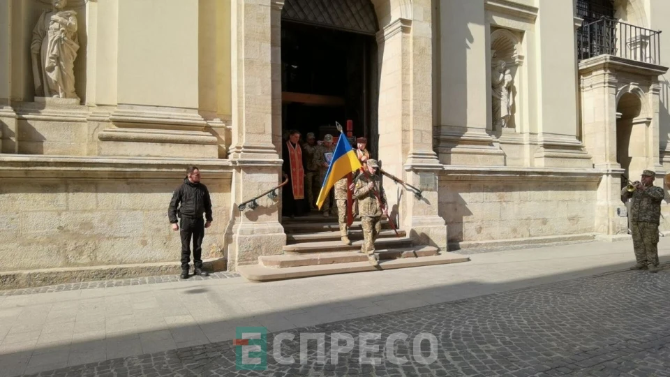 Львів прощається з убитим військовим ТЦК Олегом Авдєєвим