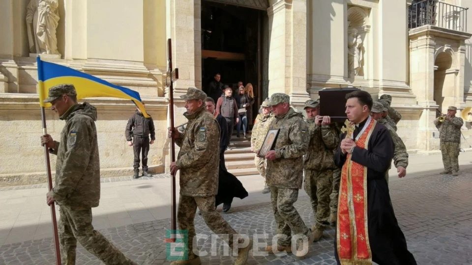 Львів прощається з убитим військовим ТЦК Олегом Авдєєвим