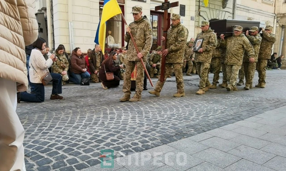 Львів прощається з убитим військовим ТЦК Олегом Авдєєвим