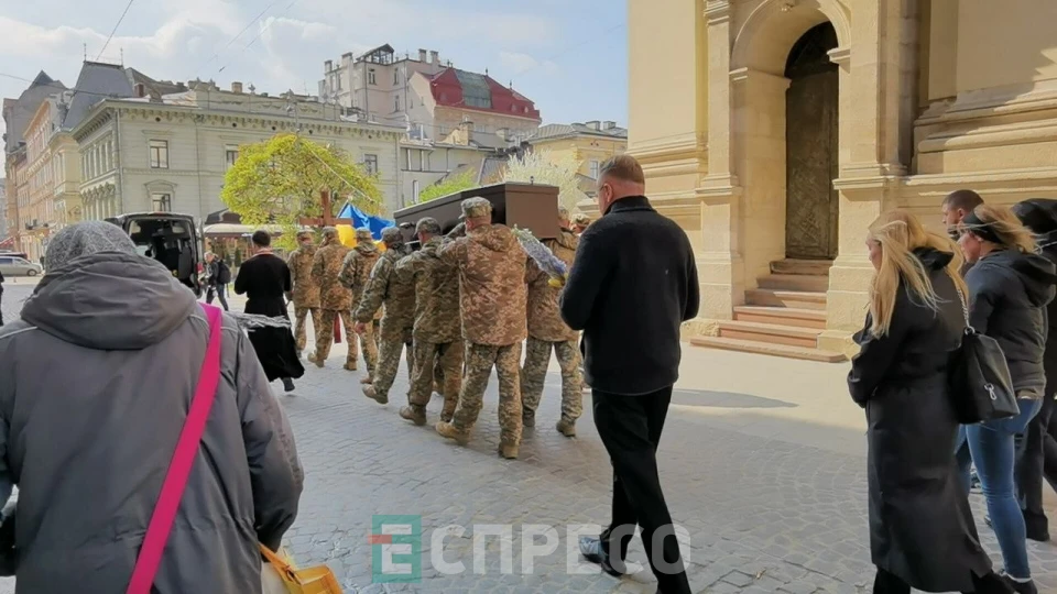 Львів прощається з убитим військовим ТЦК Олегом Авдєєвим