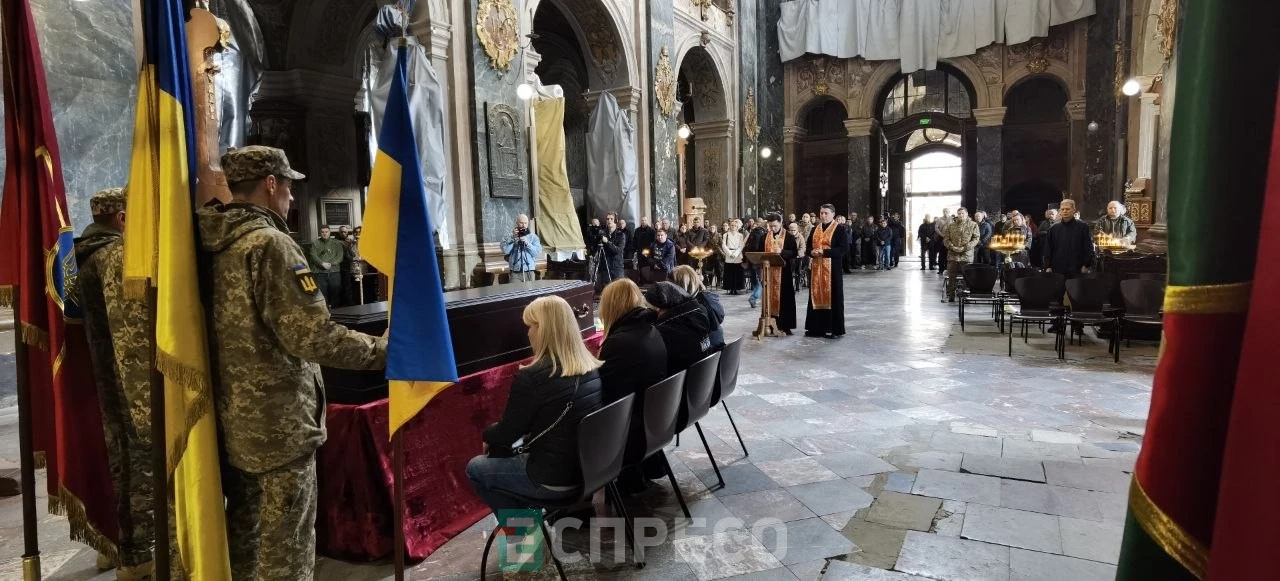 Львів прощається з убитим військовим ТЦК Олегом Авдєєвим