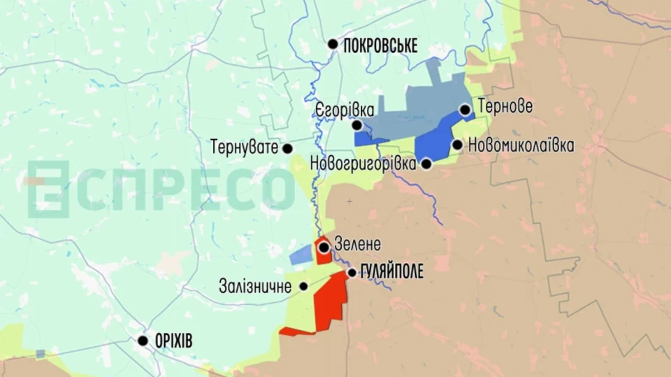 Карта бойових дій за 28 березня – 4 квітня