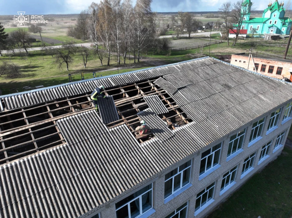 Наслідки буревію на Волині