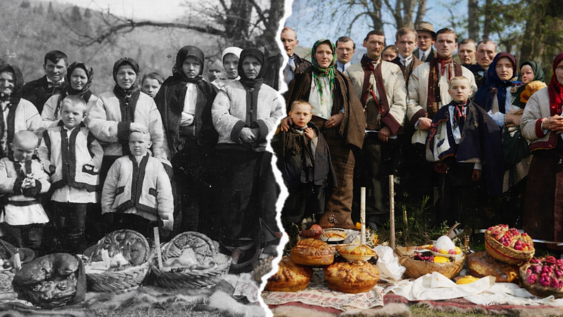 Як українці святкували Великдень 100 років тому: добірка 