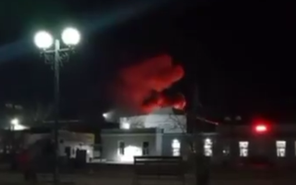 На Далекому Сході Росії загорівся авіазавод, що виробляє винищувачі Су-35 та Су-57