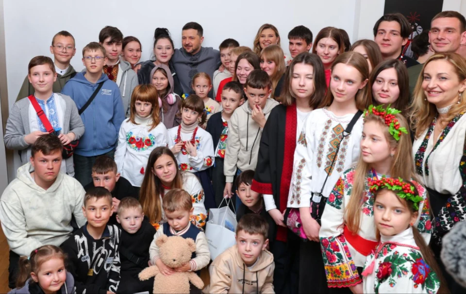 Українські вертольоти"влаштувала свято для дітей загиблих Захисників
