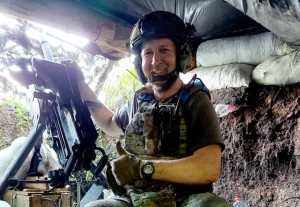 Олексій на вогневій точці