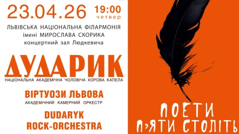 Концерт капели Дударик