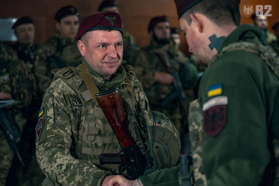У 82-й Буковинській бригаді відбулася урочиста посвята в сержанти
