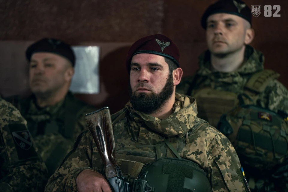 У 82-й Буковинській бригаді відбулася урочиста посвята в сержанти