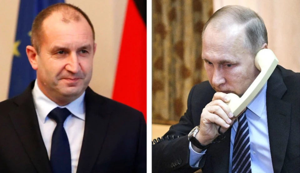 Румен Радев та Володимир Путін
