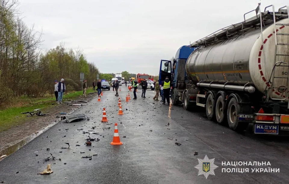 Смертельна ДТП на трасі Київ - Чоп біля Стрия