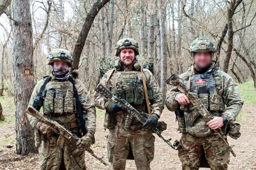 Рівненський поліцейський з побратимами