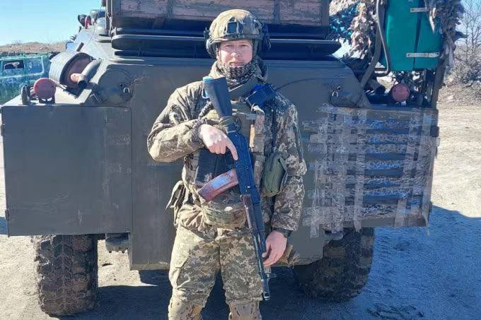 Командир роти 128-ї окремої гірсько-штурмової Закарпатської бригади Олексій Михайлов