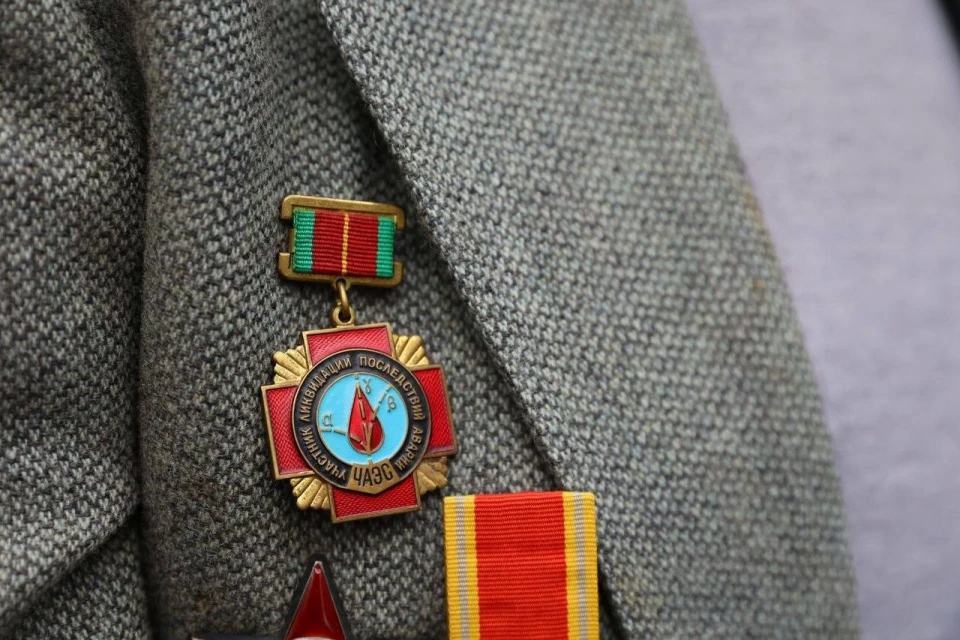 На фото: вшанування пам'яті жертв Чорнобильської катастрофи у Львові в 40-ві роковини трагедії, 26 квітня 2026 року