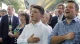 Володимир Зеленський та Андрій Богдан на з'їзді партії "Слуга народу"