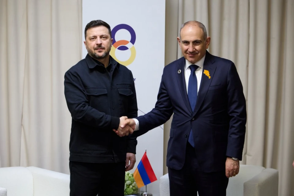 Володимир Зеленський та Нікол Пашинян