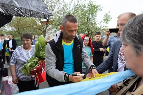 зустріч воїна Андрія Буренка