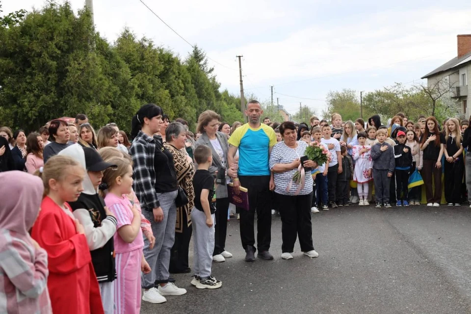 зустріч воїна Андрія Буренка