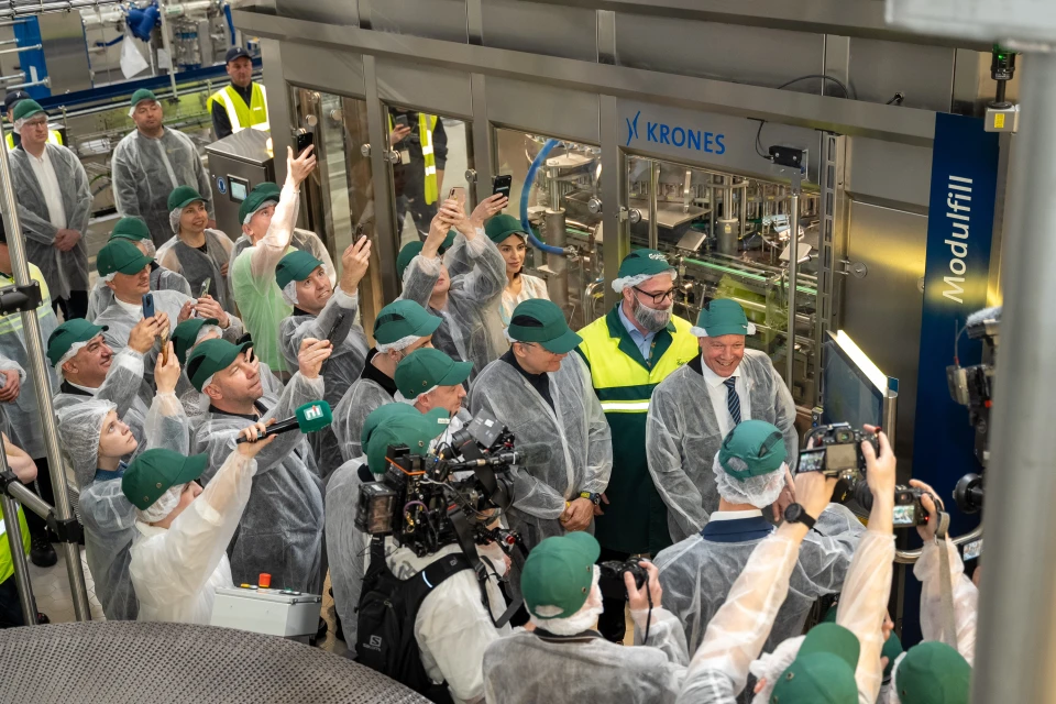 Інвестиція року: Carlsberg в Україні інвестувала 610 млн грн у нову виробничу лінію. Потужності Львівської пивоварні зростуть на 38%