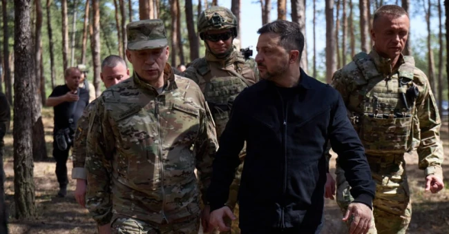 Зеленський зустрівся з воїнами