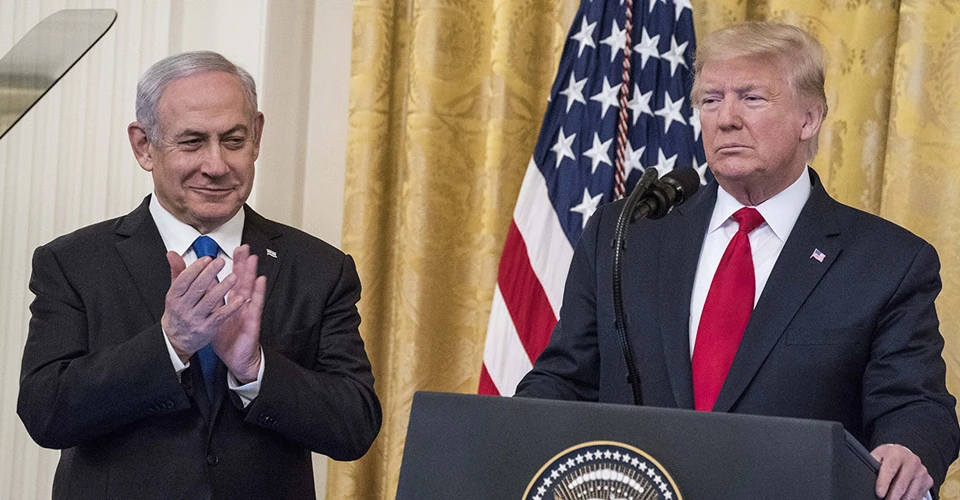 Біньямін Нетаньягу та Дональд Трамп