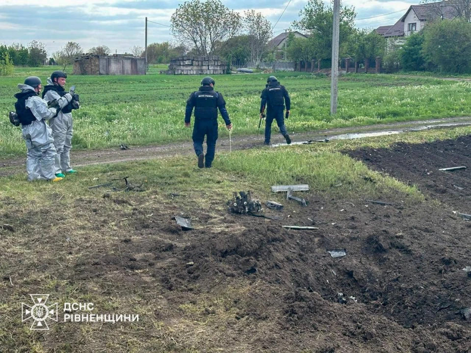 наслідки удару БПЛА на Рівненщині 13 травня 2026