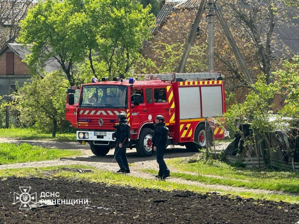 наслідки удару БПЛА на Рівненщині 13 травня 2026