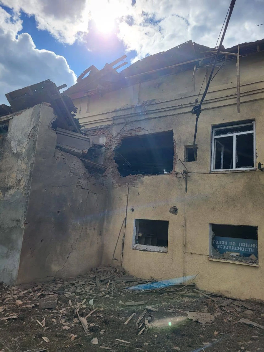 Наслідки повітряної атаки по Закарпаттю 13 травня