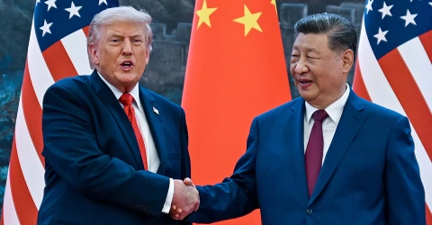 Дональд Трамп і Сі Цзіньпін