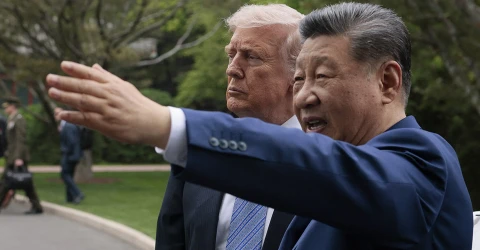 Дональд Трамп і Сі Цзіньпін