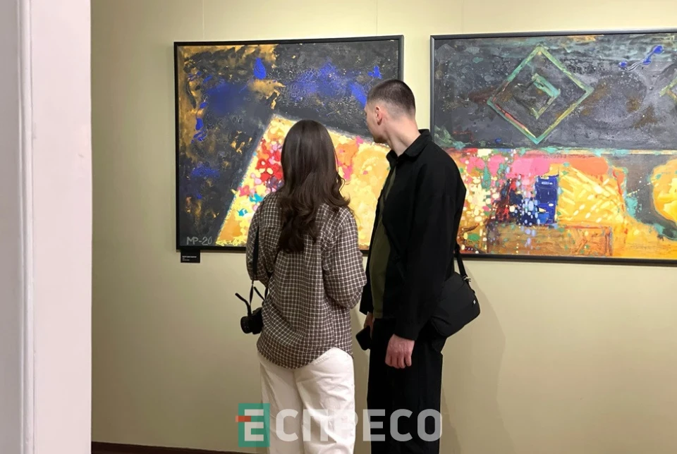 На відкритті виставки