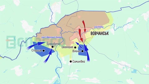 Карта бойових дій за 9-16 травня