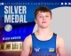 На фото: Володимир Бойко з Калуша, срібний призер чемпіонату Європи U17 з вільної боротьби