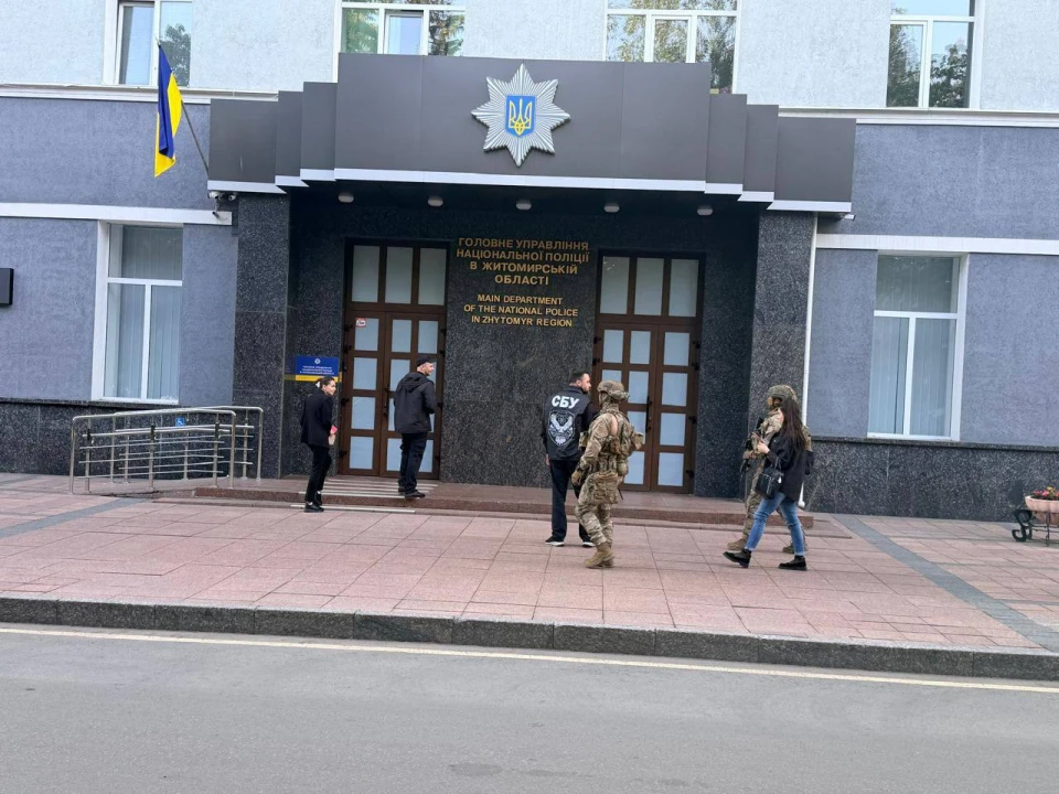 Обшуки СБУ в управлінні Нацполіції