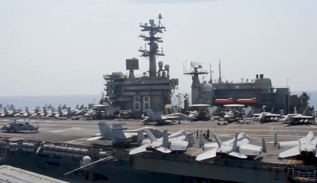 Авіаносна ударна група США прибула до Карибського басейну