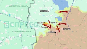 Карта бойових дій за 16-22 травня