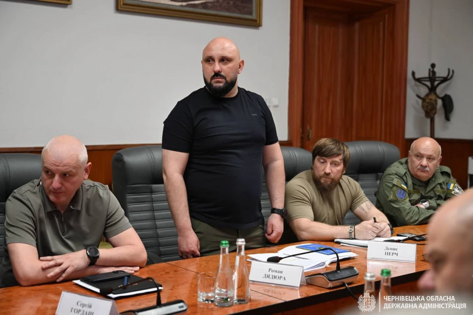 Полковник роман Дадюра, т.в.о. Чернівецького ОРТКЦ та СП