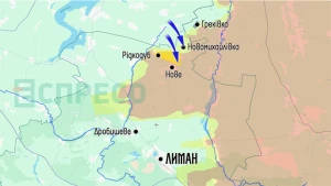 Карта бойових дій за 23-30 травня