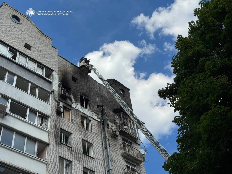 атака БПЛА на Дніпро 2 червня 2026