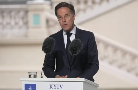 Марк Рютте в Києві 3 червня 2026 року