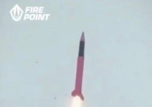 Fire Point провела перше успішне випробування керованої ракети FP-7.X для протибалістичного перехоплювача FREYJA