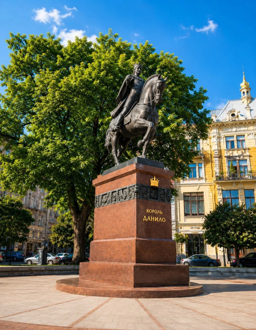 Пам'ятник королю Данилу у Львові