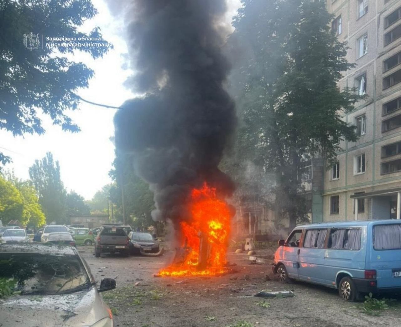 Росіяни вночі атакували дронами Запоріжжя, Одещину та Миколаївщину: є поранена, пошкоджено медцентр