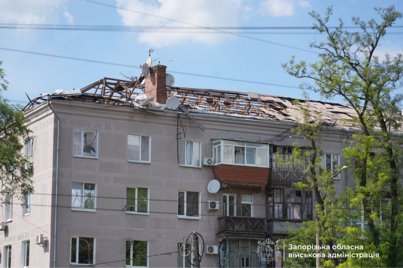 удар по Запоріжжю 6 червня 2026 року