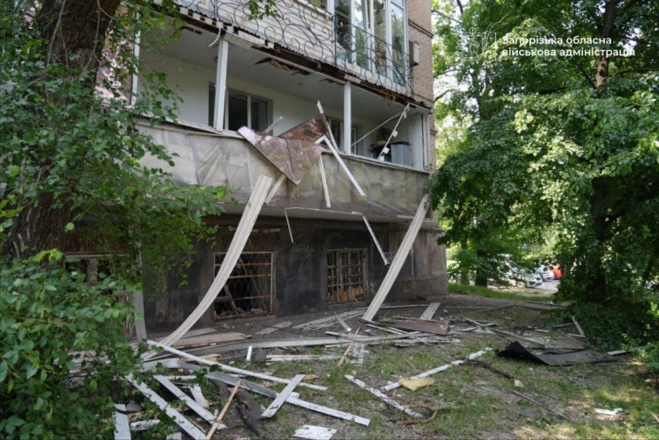 удар по Запоріжжю 6 червня 2026 року