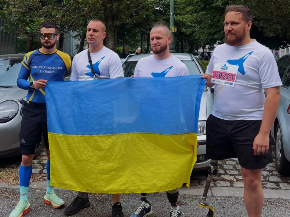 благодійний забіг "Run for Veteran" у Брюсселі